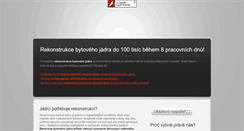 Desktop Screenshot of bytovejadro.net