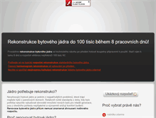 Tablet Screenshot of bytovejadro.net